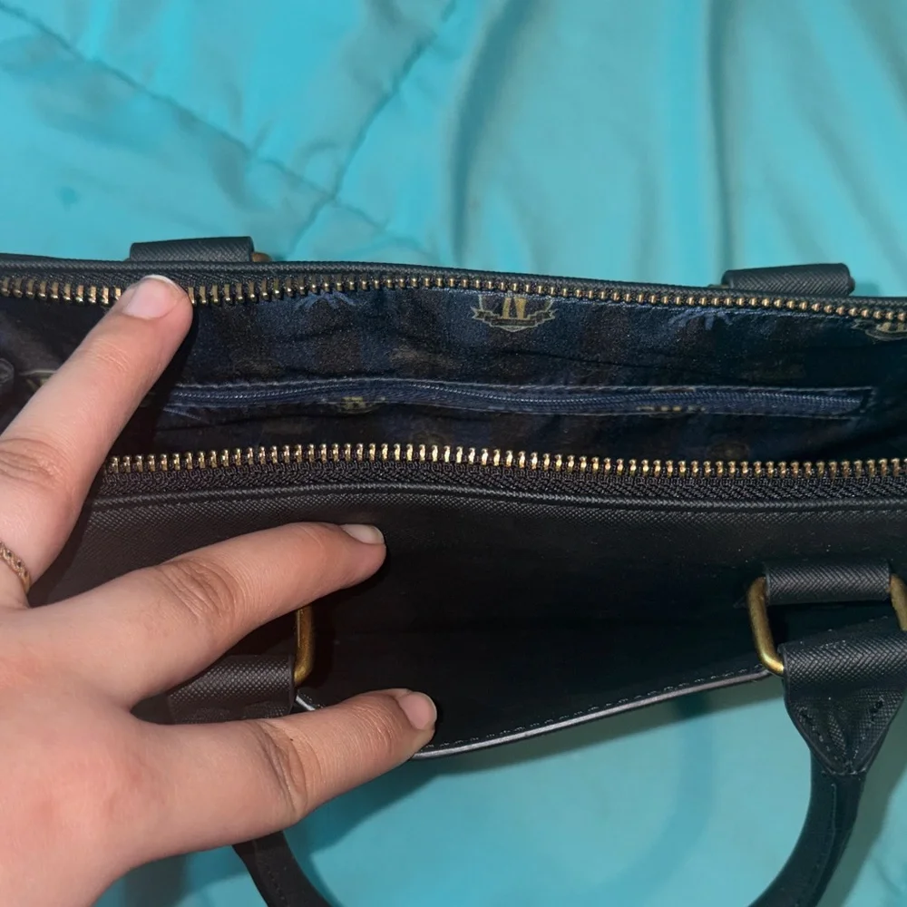 Wednesday lounge fly black Typewriter Design Handbag - Picture 4 of 5